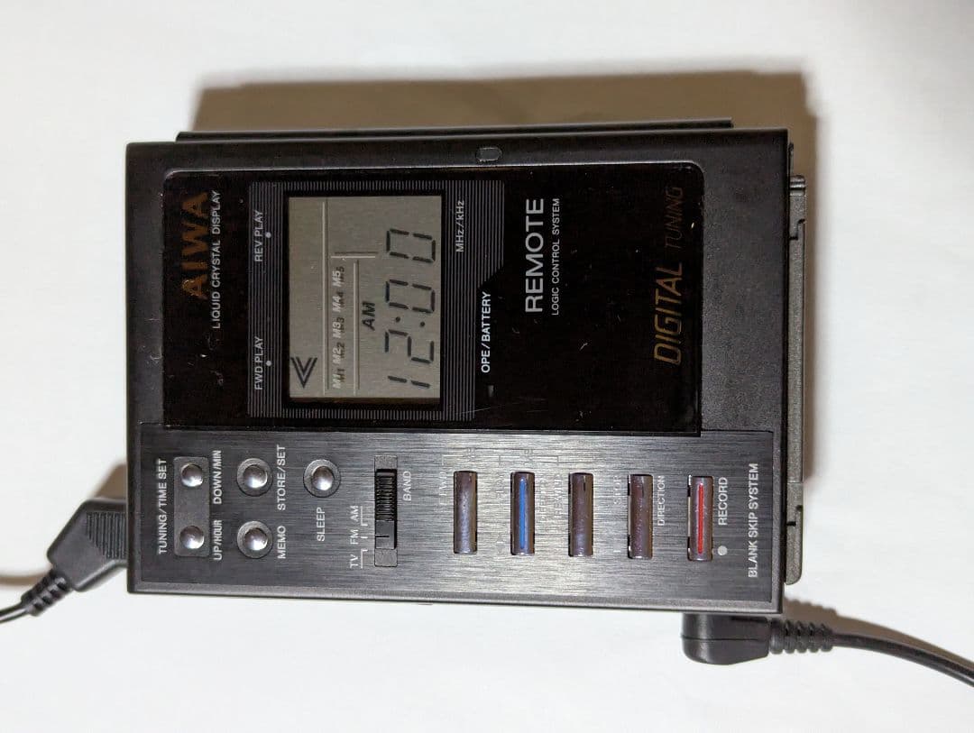 ぱ*ん様 レア　レトロ　 AIWA HS-JX10 カセットプレーヤーセット