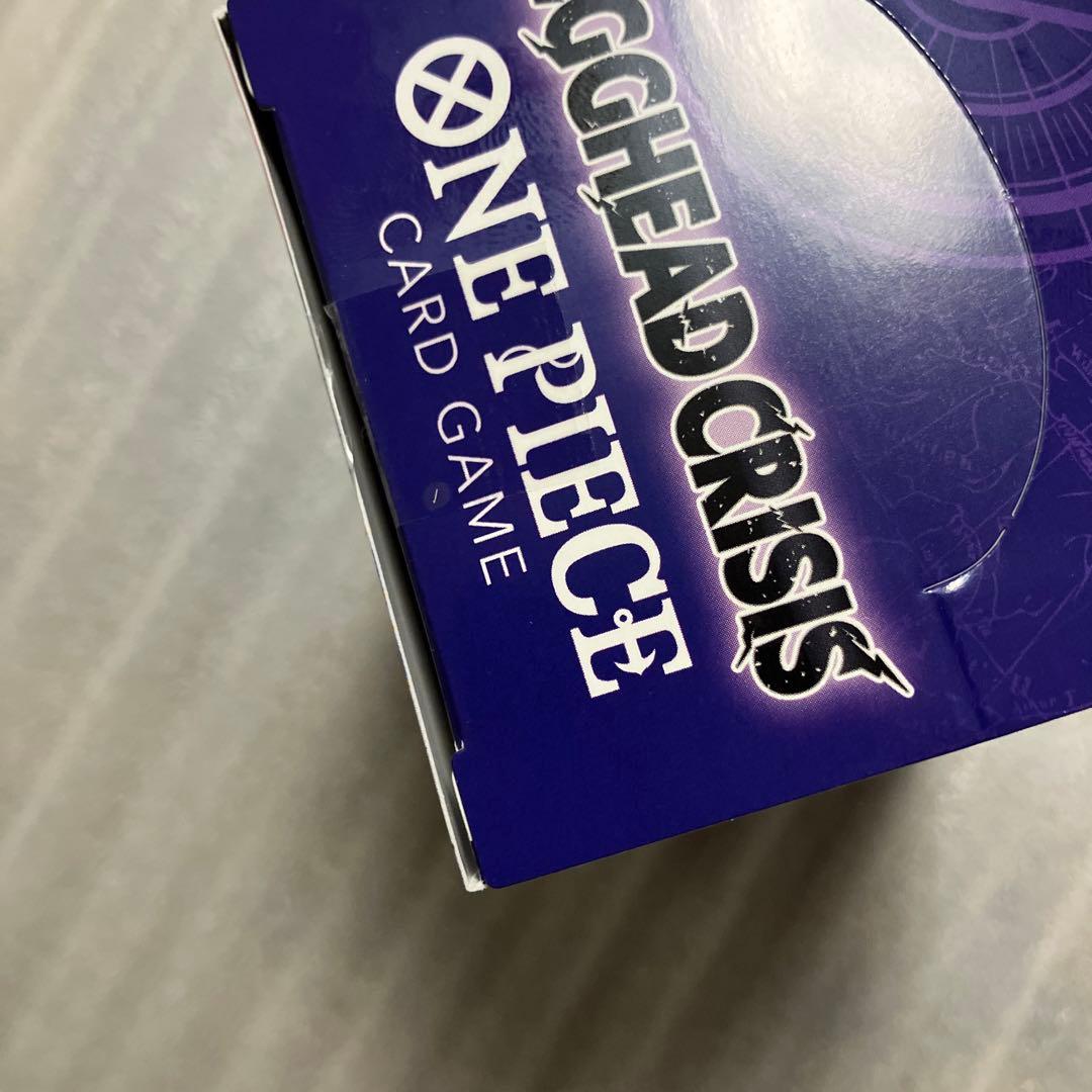 ワンピースカード　エッグヘッドクライシス　テープ付き　2BOX