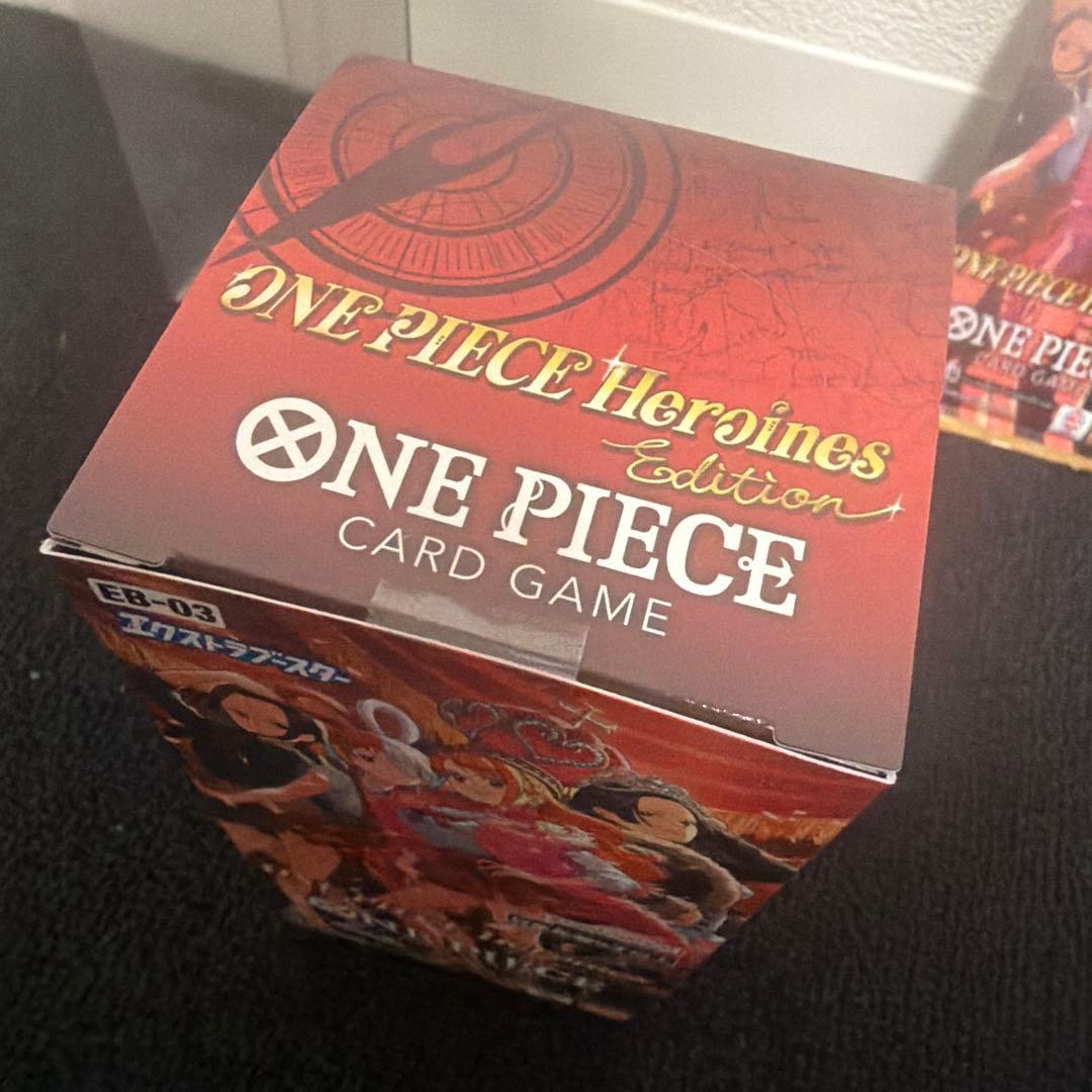 テープ付未開封BOX ワンピースカード　ヒロインズエディション　おまけ付き