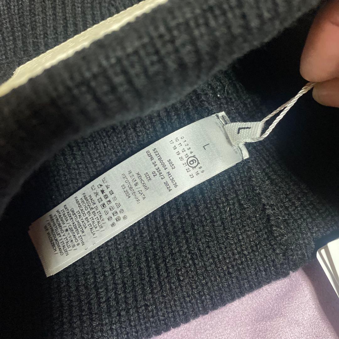 正規品　MM6 Maison Margiela エムエム6 ニット帽L