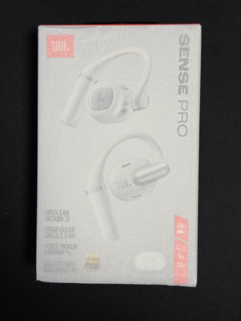 新品JBL SENSE PRO ホワイト オープンイヤー ワイヤレスイヤホン