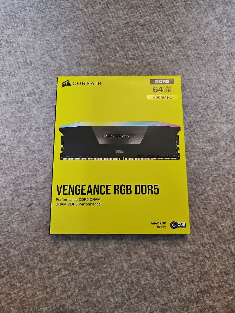 CORSIR DDR5 64G (32×2) 新品未使用