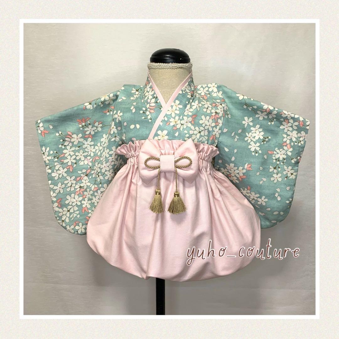 megu様用 ベビー袴 ハンドメイド ひなまつり祭り 桃の節句 出産祝い 女の子