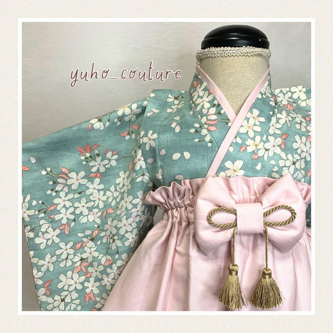 megu様用 ベビー袴 ハンドメイド ひなまつり祭り 桃の節句 出産祝い 女の子