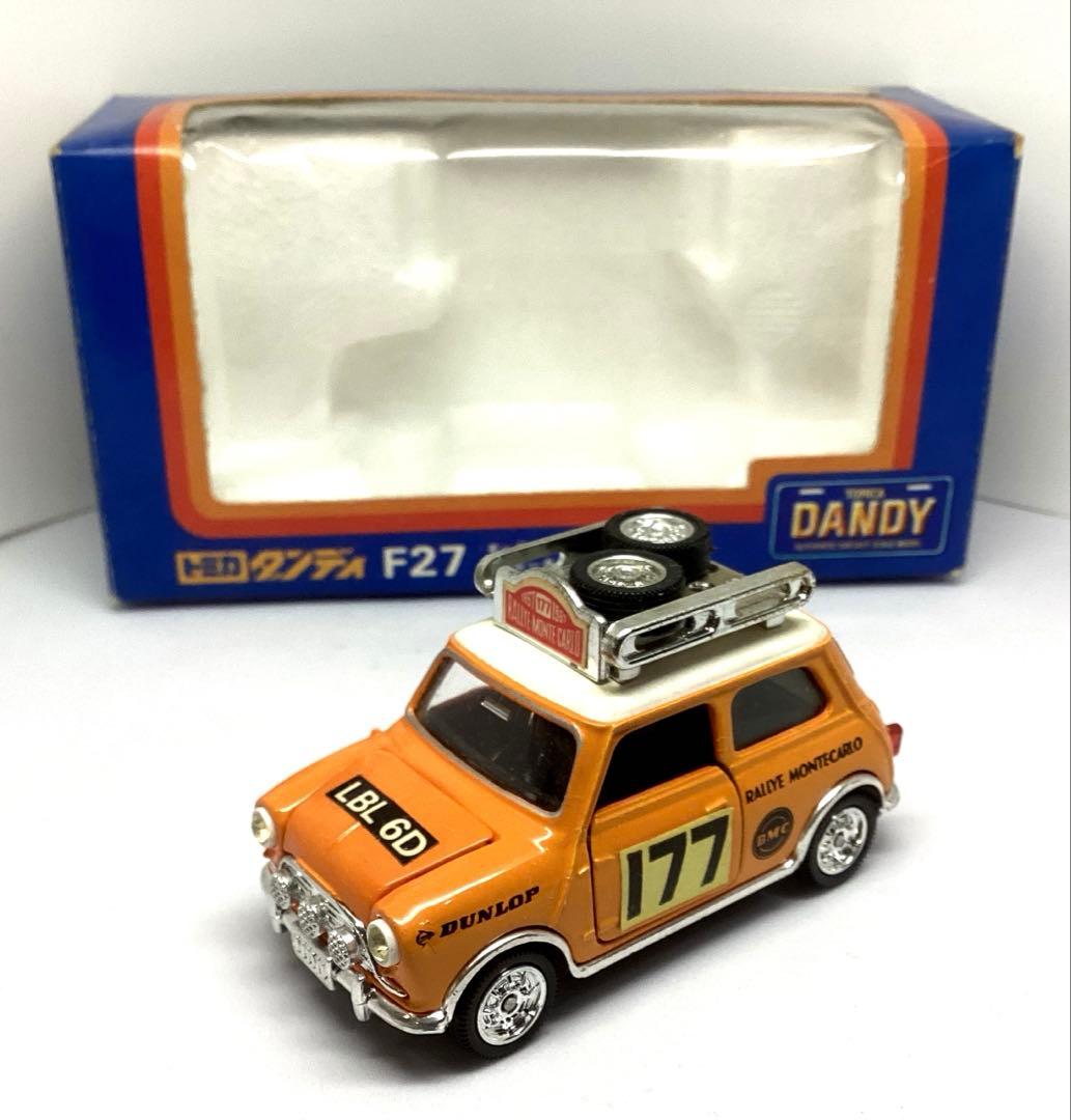 トミカ ダンディF27 ミニクーパー S ラリー モンテカルロ　絶版レア美品