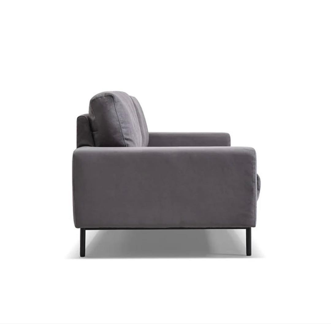 プルートソファ 3人掛け アッシュ（スエード）