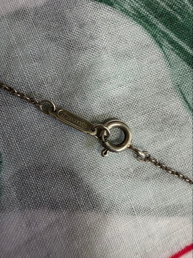 Tiffany ティファニー ノーツ スクエア ネックレス シルバー