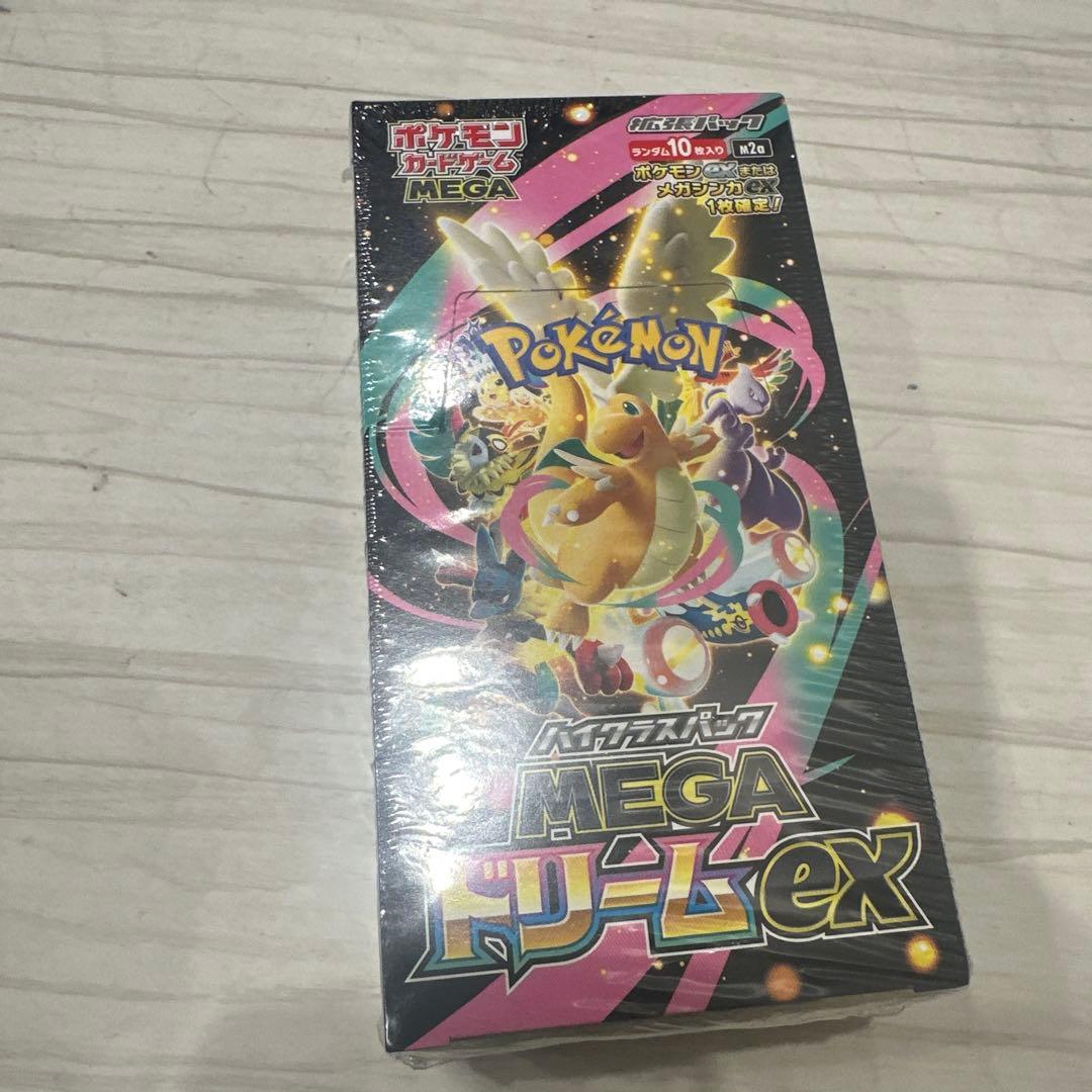 ポケモンカードゲーム メガドリームEX 10枚入り　box シュリンク付き