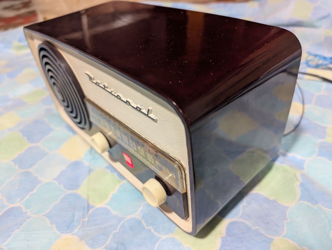 Bluetooth付　素朴な昭和レトロ真空管ラジオ　哀愁　DL-340