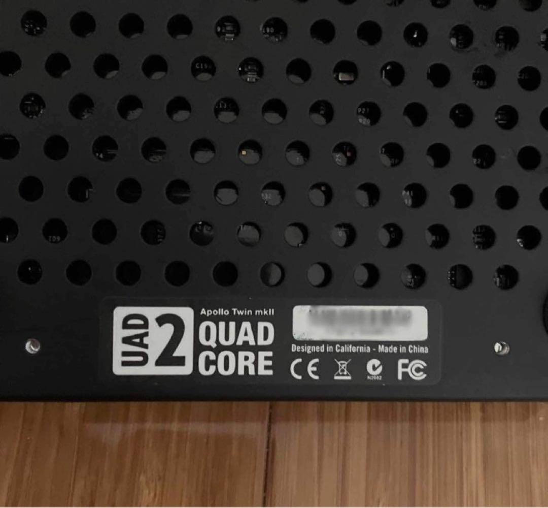 APOLLO TWIN MK2 QUAD 有料プラグイン付き