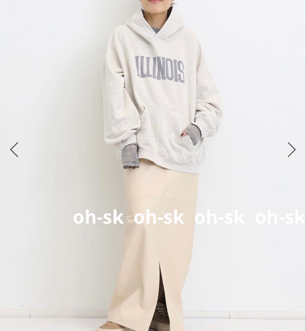 アパルトモン【REMI RELIEF】 PAINTED HOODIE