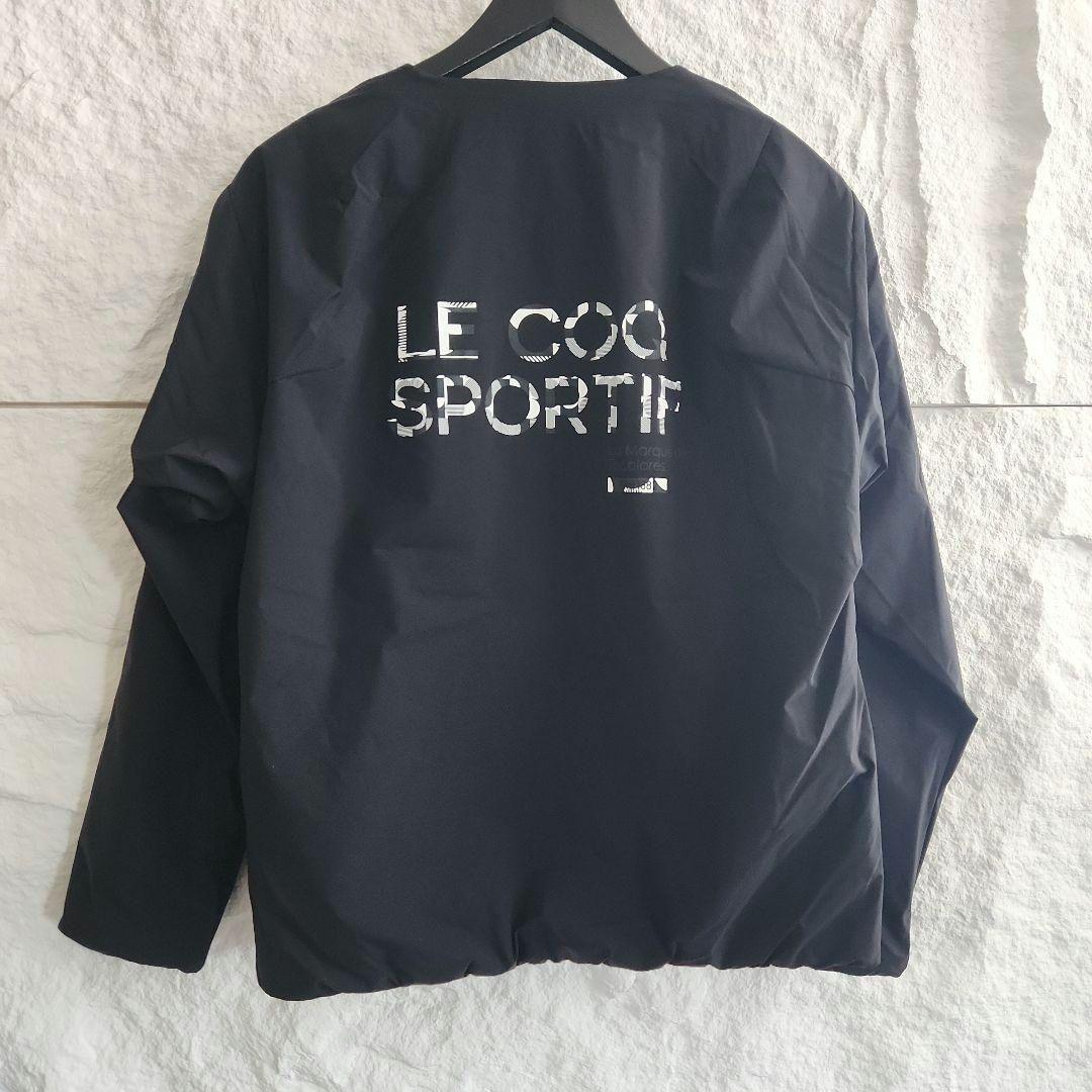 新品 ルコックスポルティフゴルフ ジャケット 黒L 暖かい le coq