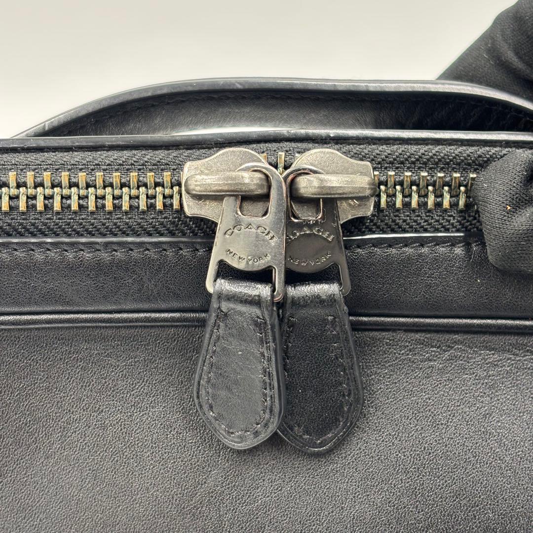 コーチ 3way レザー ビジネスバッグ ブリーフケース リュック C6877