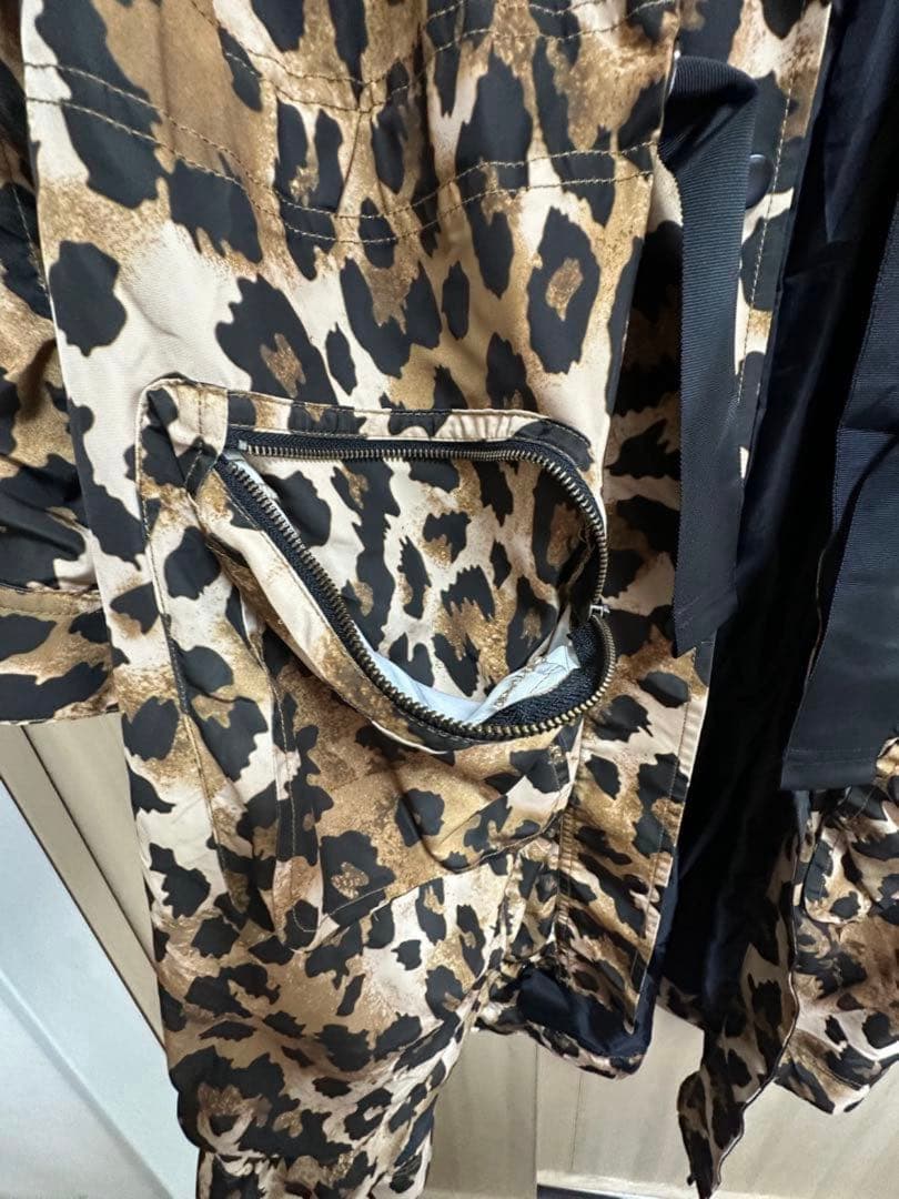 MAISON SPECIAL ヒョウ柄モッズコート /FREE 大人アニマル柄