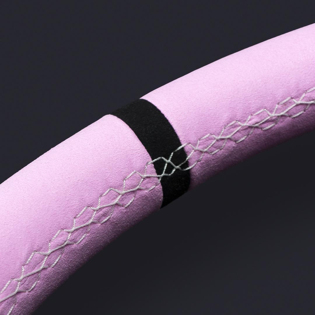 DND　120本限定　ステアリング　ピンク　アルカンターラ　ハンドル　USDM