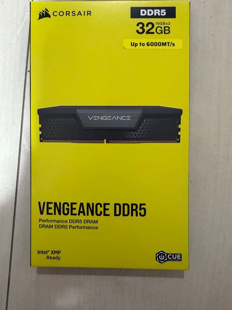 CORSAIR DDR5-6000MHz デスクトップPC用メモリ 未開封