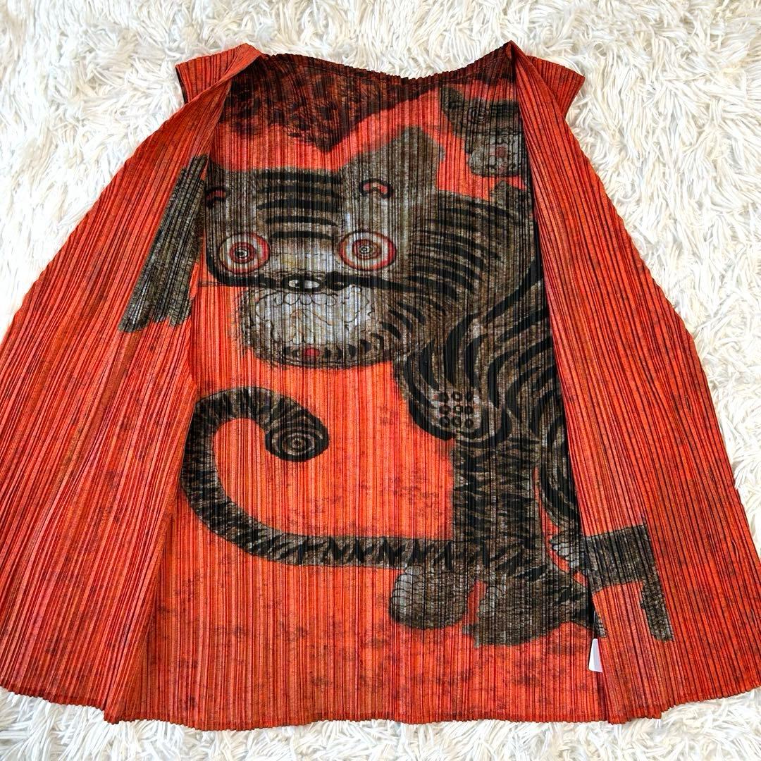 希少✨プリーツプリーズ タイガーキャット Tiger Cat ベスト ジレ