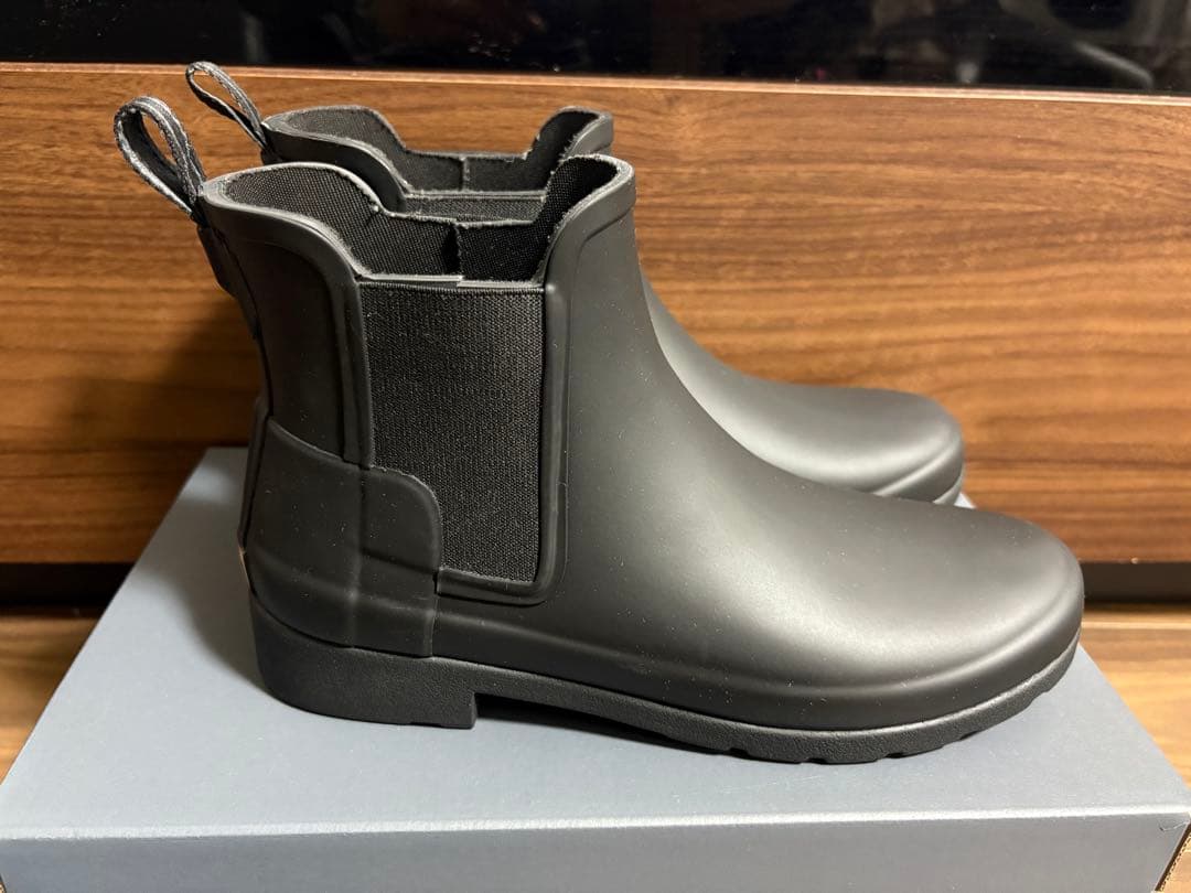 HUNTER レディース オリジナル リファインド チェルシーブーツ 24cm