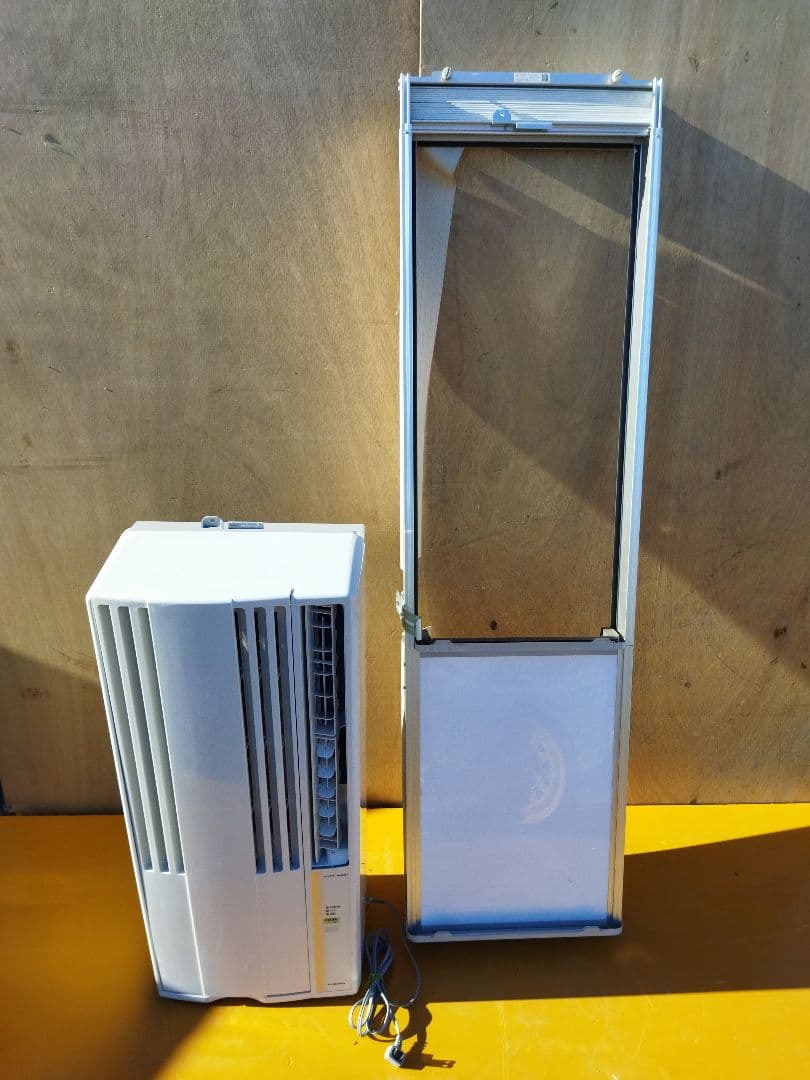 コロナ 窓用エアコン 2024年製 ウィンド形冷房専用 CW-16A4 リモコン