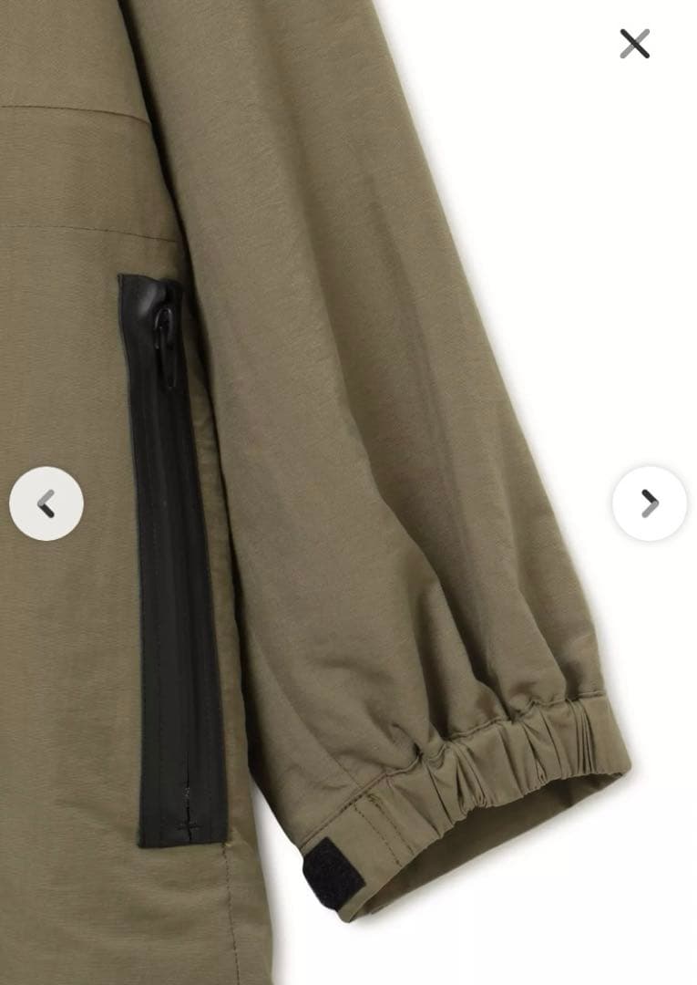 【美品】upper hights/アッパーハイツ コート ナイロン キャメル01