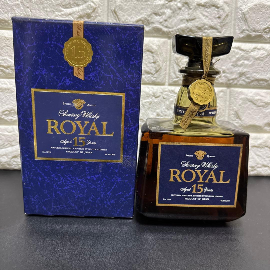 レア！古酒2001年　サントリーローヤルプレミアム15年ブルーラベル