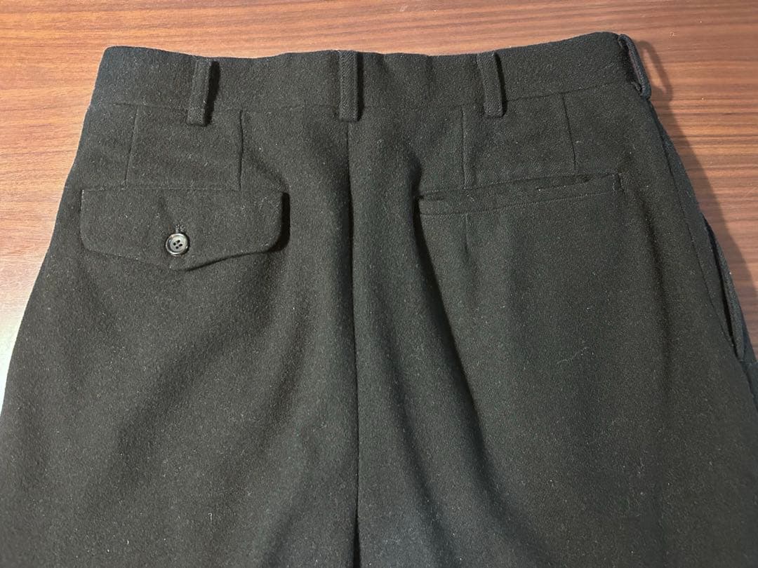 コムデギャルソンオム　メンズウールパンツ　AD1997