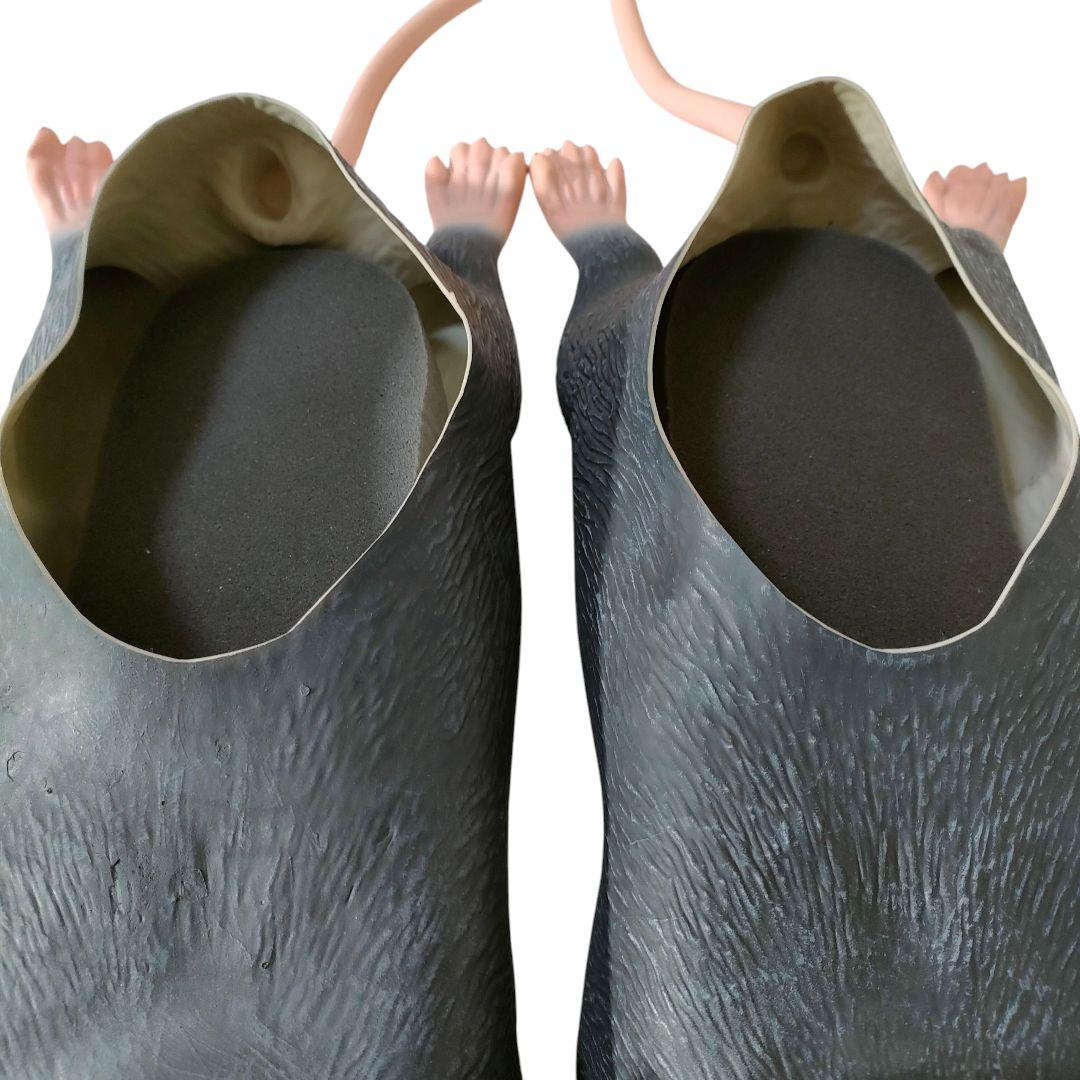 希少 イムランポテト ラット スリッパ グレー ねずみ シューズ スニーカー