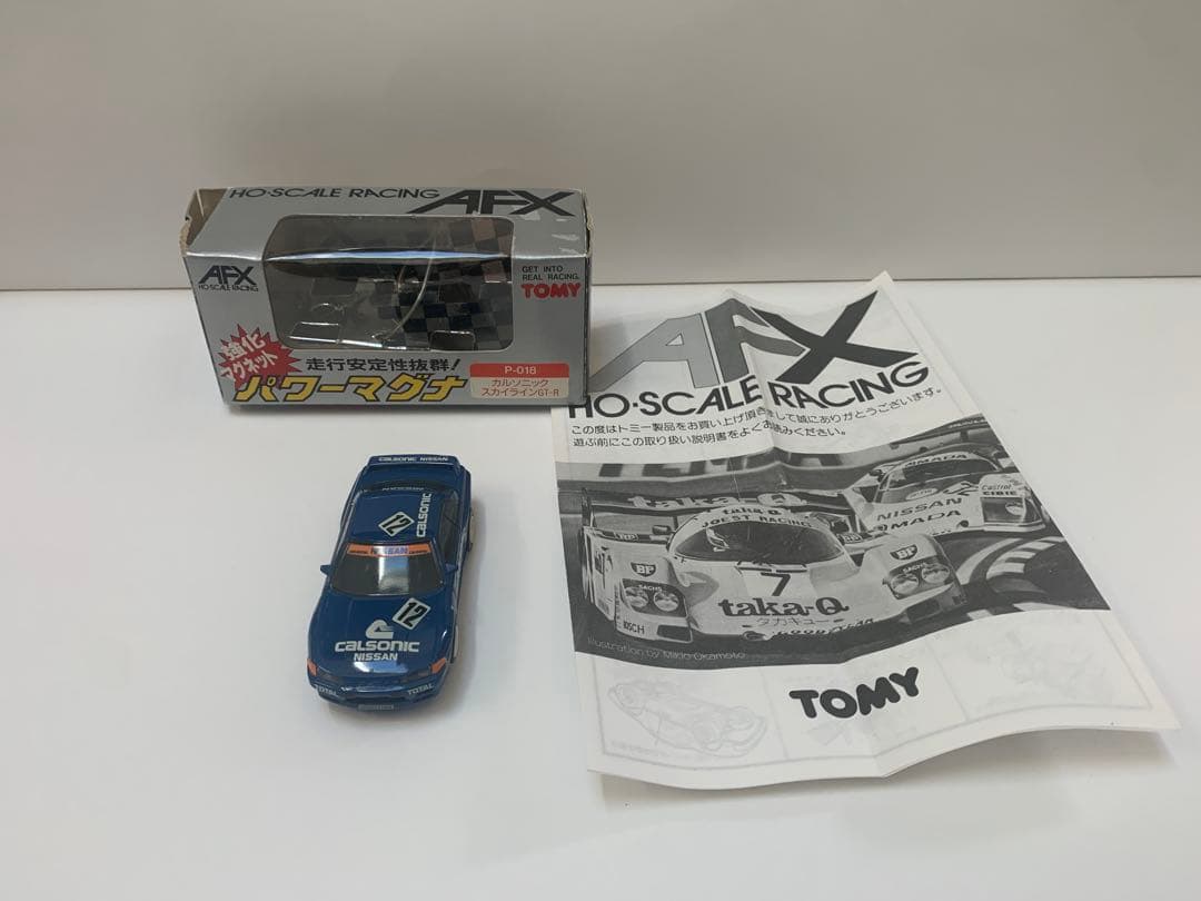 ann　トミー　HOスケールスロットカー　AFX カルソニック　長谷見専用