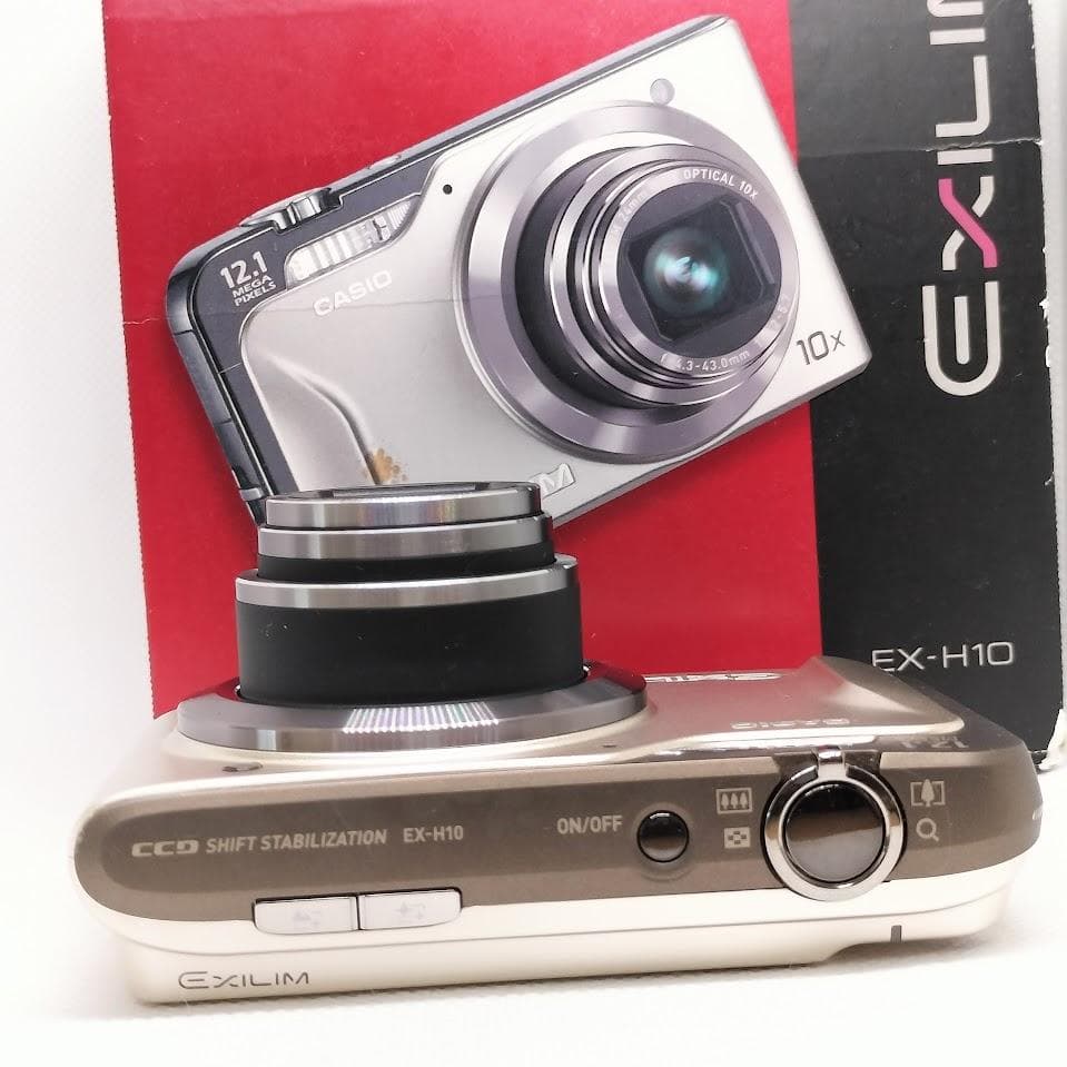 CASIO EXILIM EX-H10 ゴールド エクシリム カシオ c563