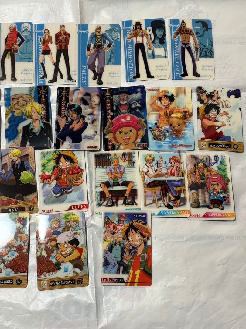 ワンピース 新海賊王グミ　ガレーラカンパニー編　セミコンプ　ワンピースカード