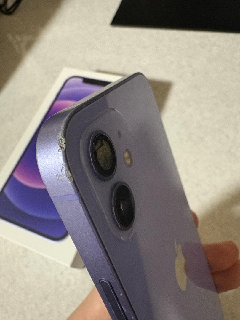 Iphone12本体 パープル 64GB