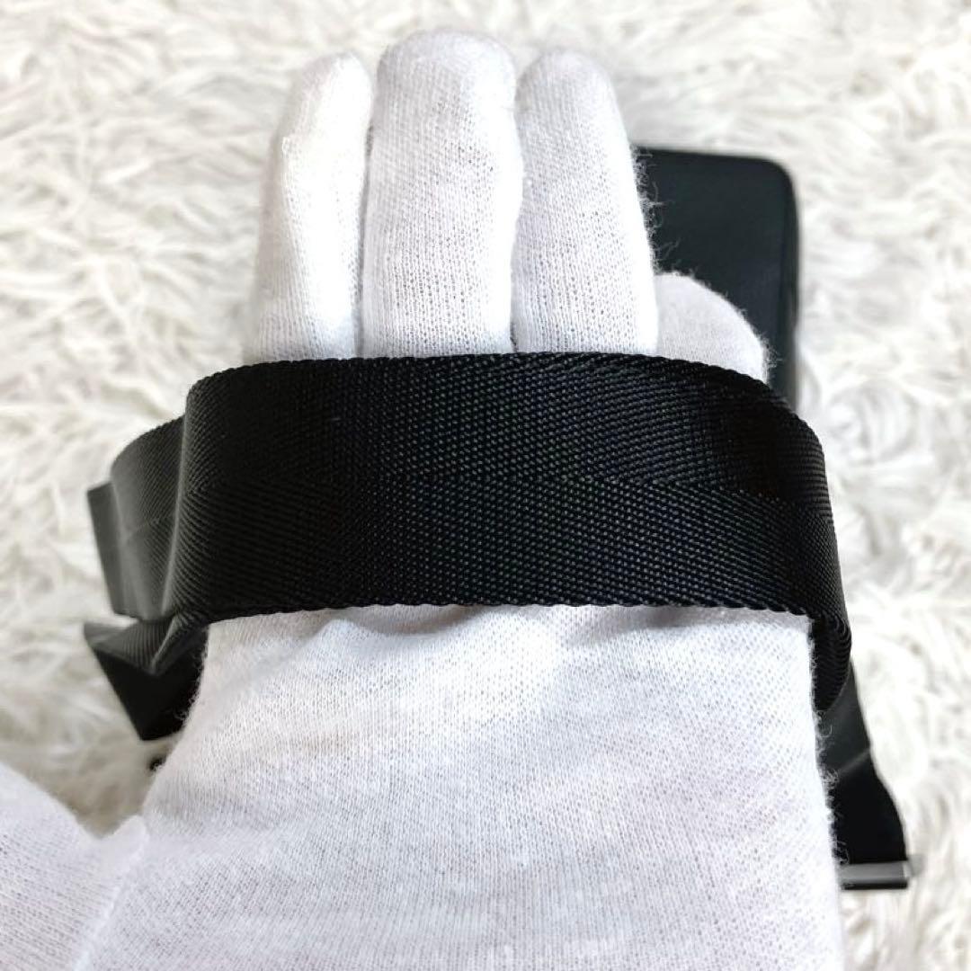 ✨極美品 ラコステ バーティカルカメラバッグ ショルダー ブラック ワニ 現行