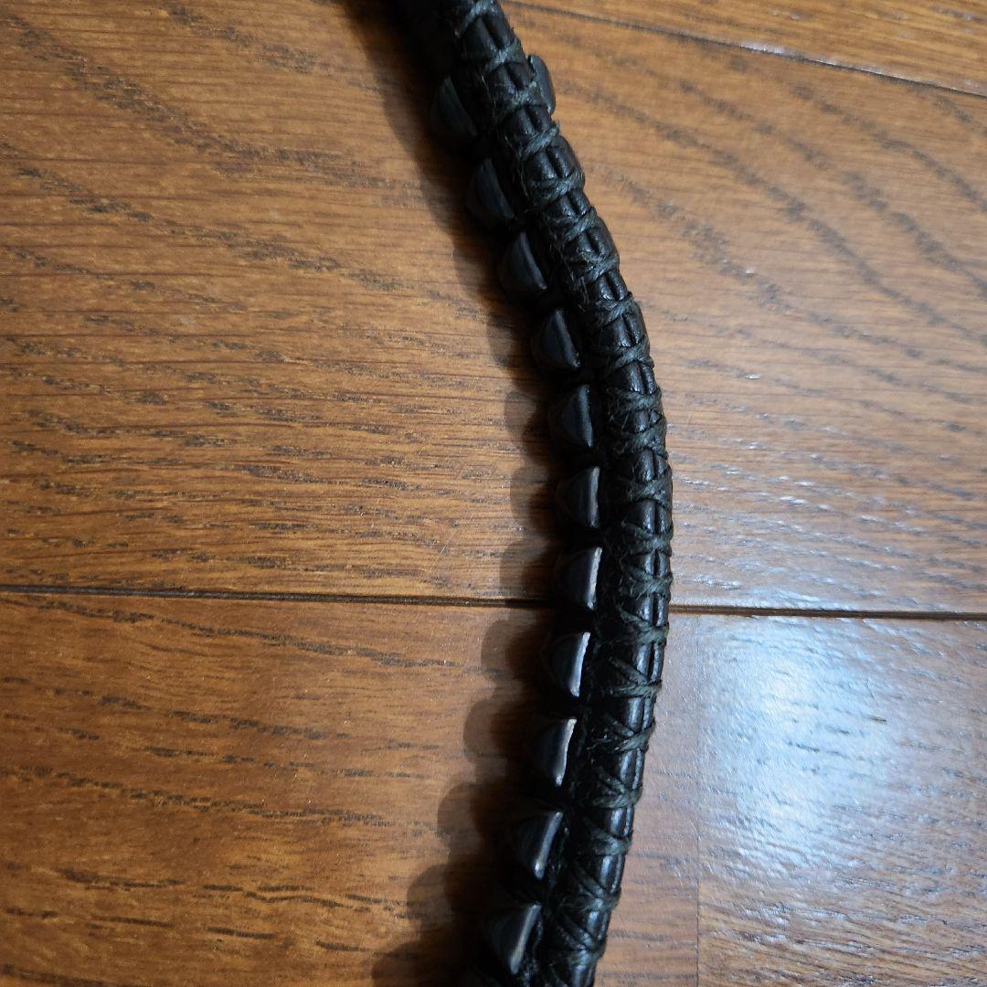 CALEE ブラックレザー ウォレットチェーン 箱付き