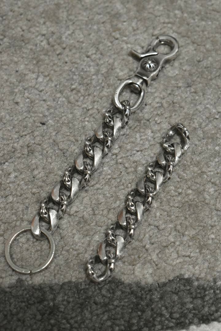ChromeHearts クロムハーツ　ウォレットチェーン　ファンシー　ショート