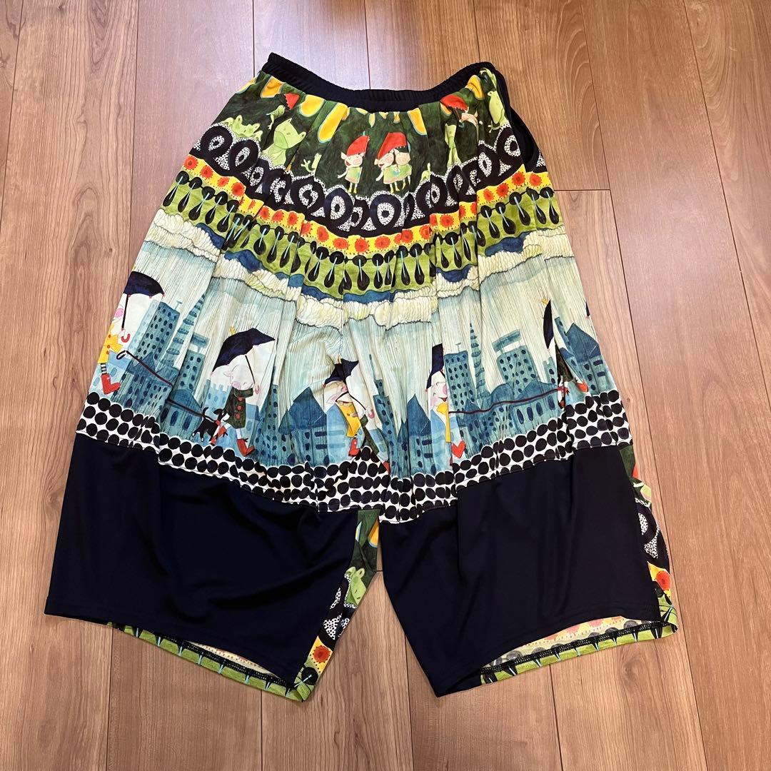 小*️様 【美品】OLLEBOREBLA アルベロベロ　ガウチョパンツ　雨の日の