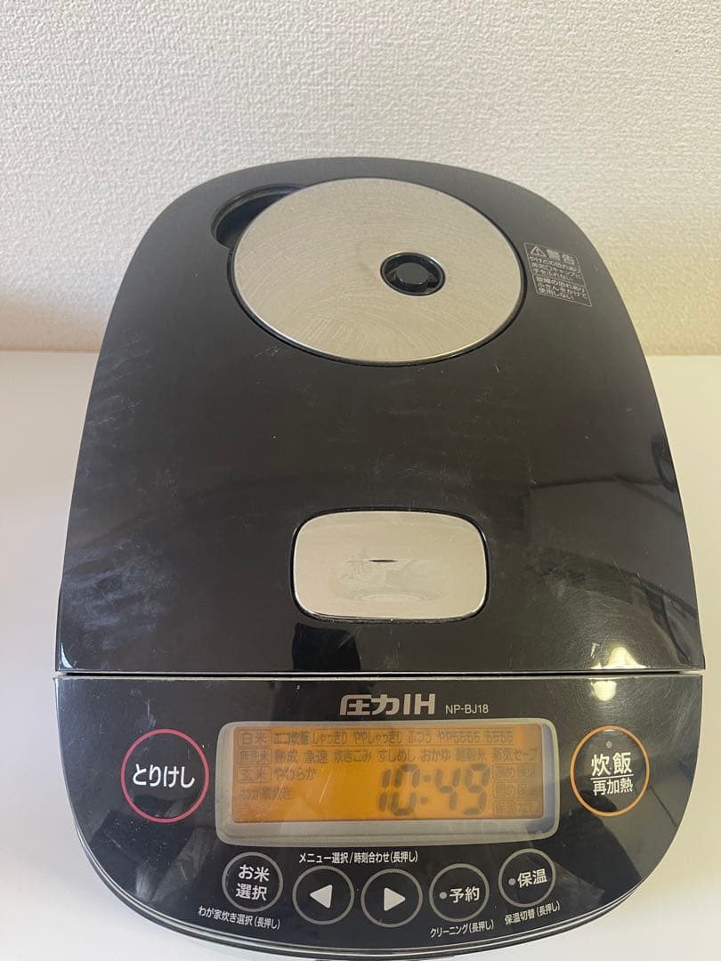 10合炊飯器 NP-BJ18 ZOJIRUSHI