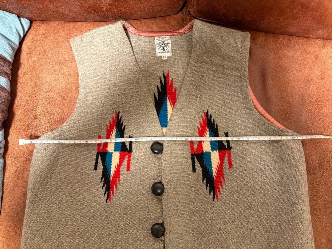 ORTIEGA'S 手織りウールベスト 42