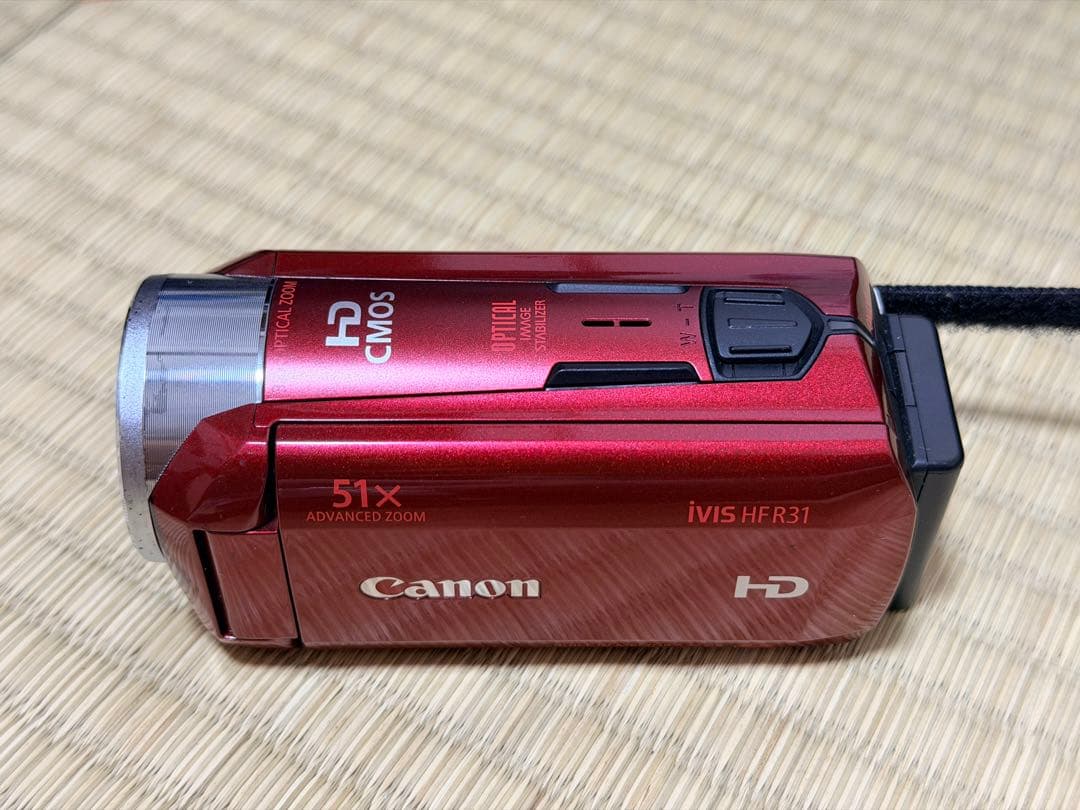【Full Box】Canon IVIS HFR31 レッド 51倍ズーム
