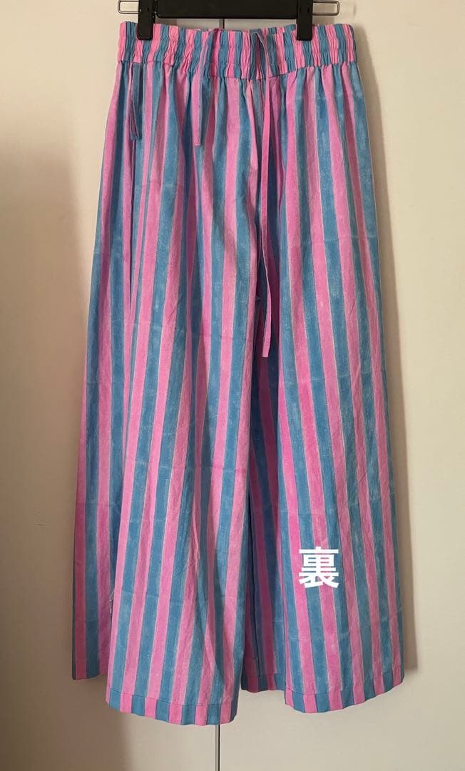 専用です❤︎SZ Blockprints ストライプワイドパンツ　S