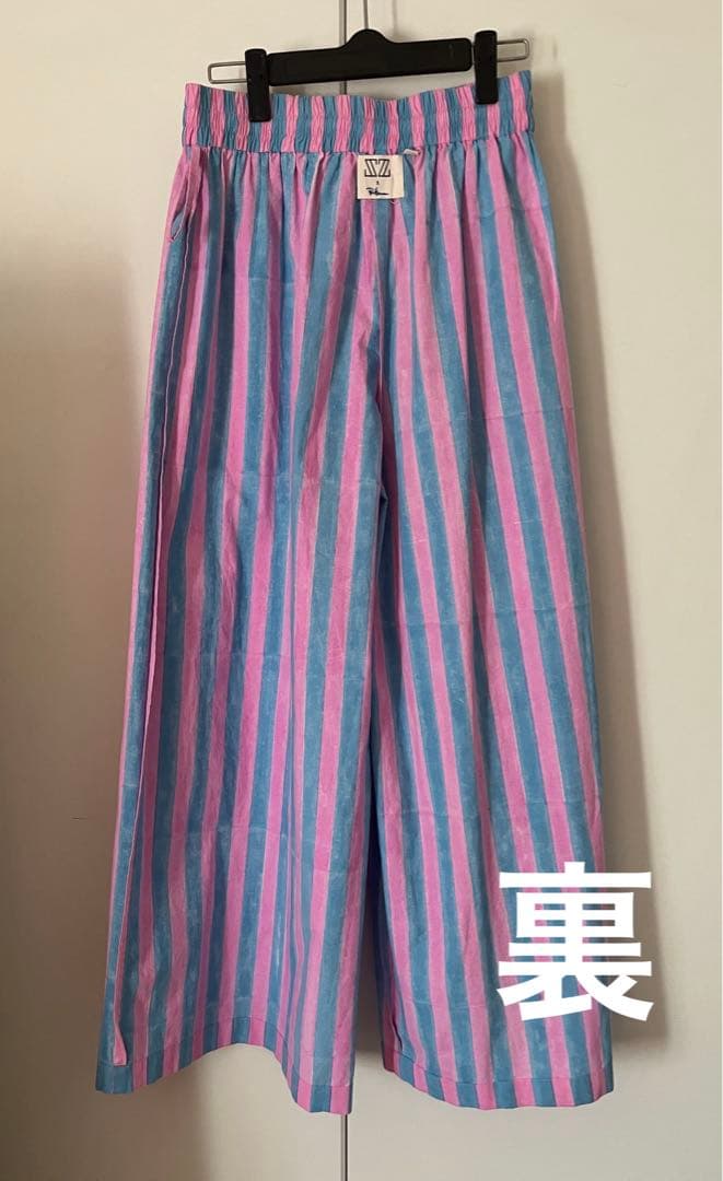 専用です❤︎SZ Blockprints ストライプワイドパンツ　S