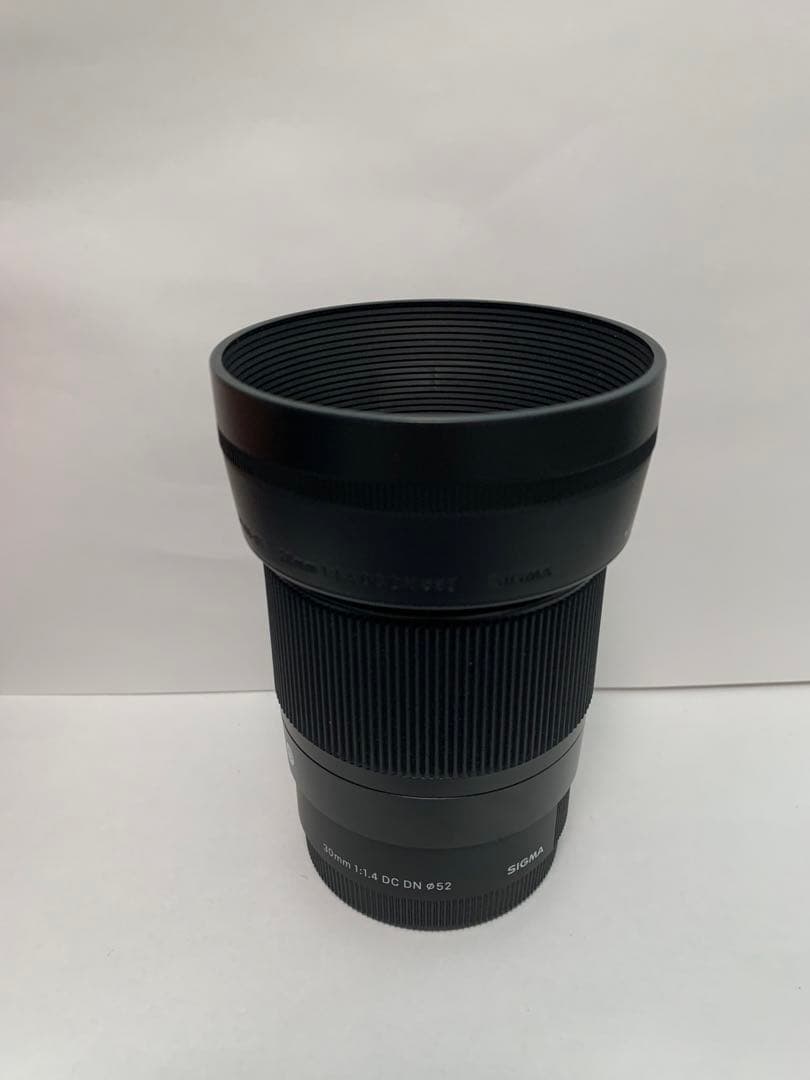 SIGMA 30mm F1.4 DC DN レンズ 52mm Eマウント