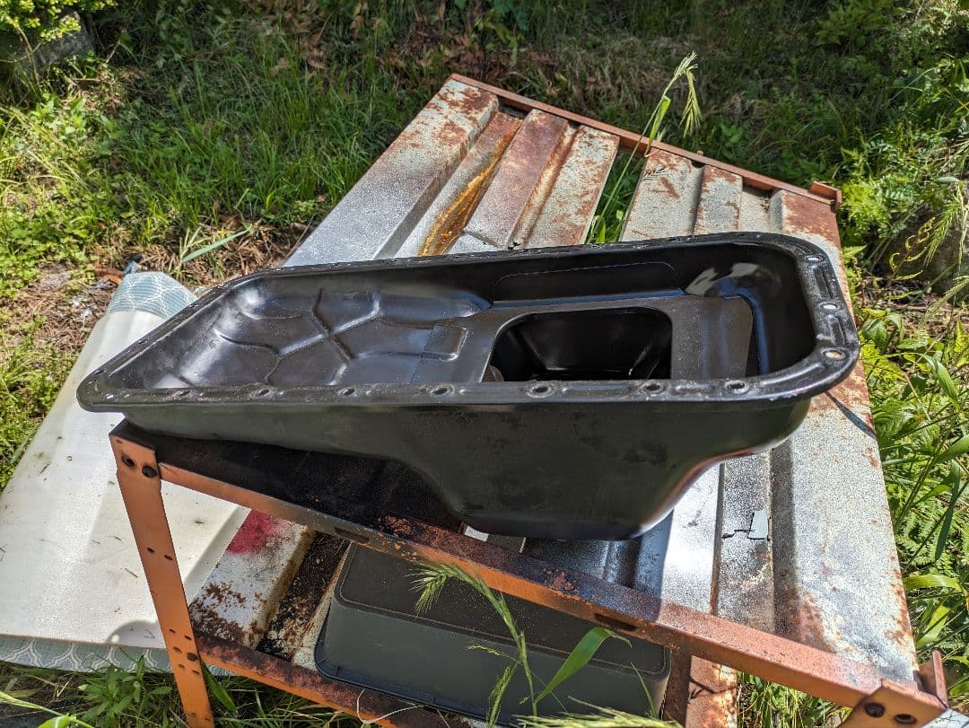 DR30　スカイライン　鉄仮面　FJ オイルパン たるたるです