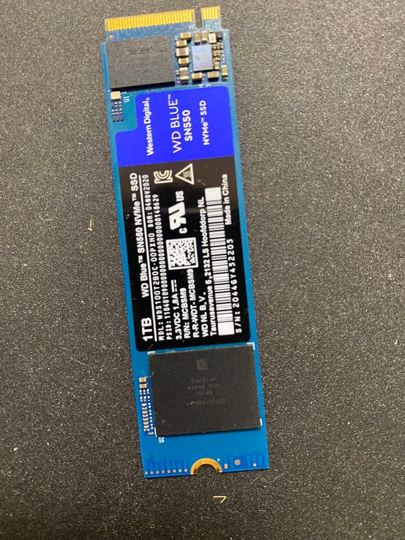 SSD 1TB 中古