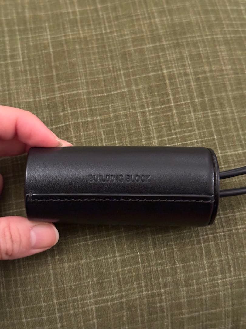 BULDING BLOCK black キーチェーン　キーケース