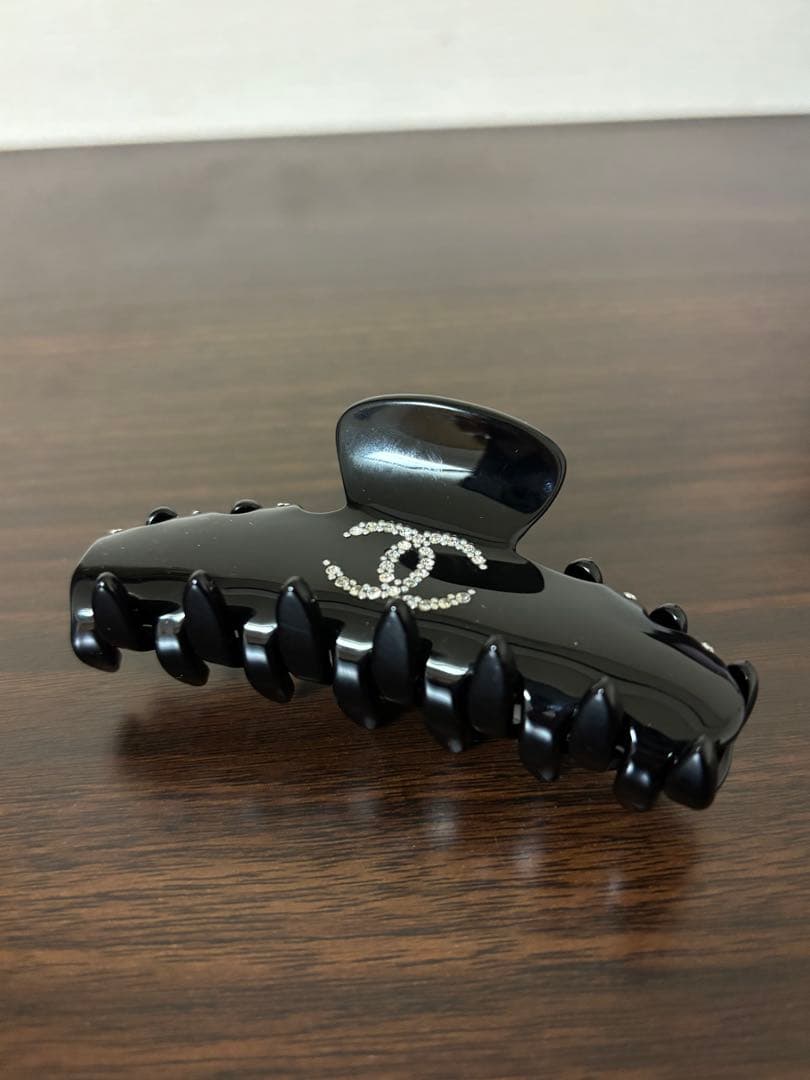 CHANEL ヘアクリップ　ストーン　シャネル