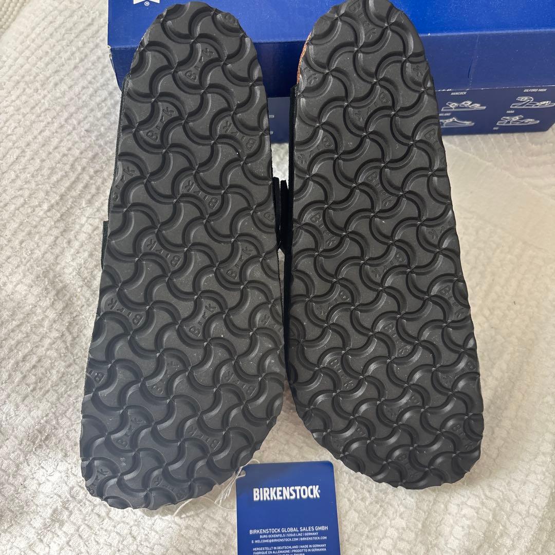 確実正規品 ほぼ新品 BIRKENSTOCK Boston Black