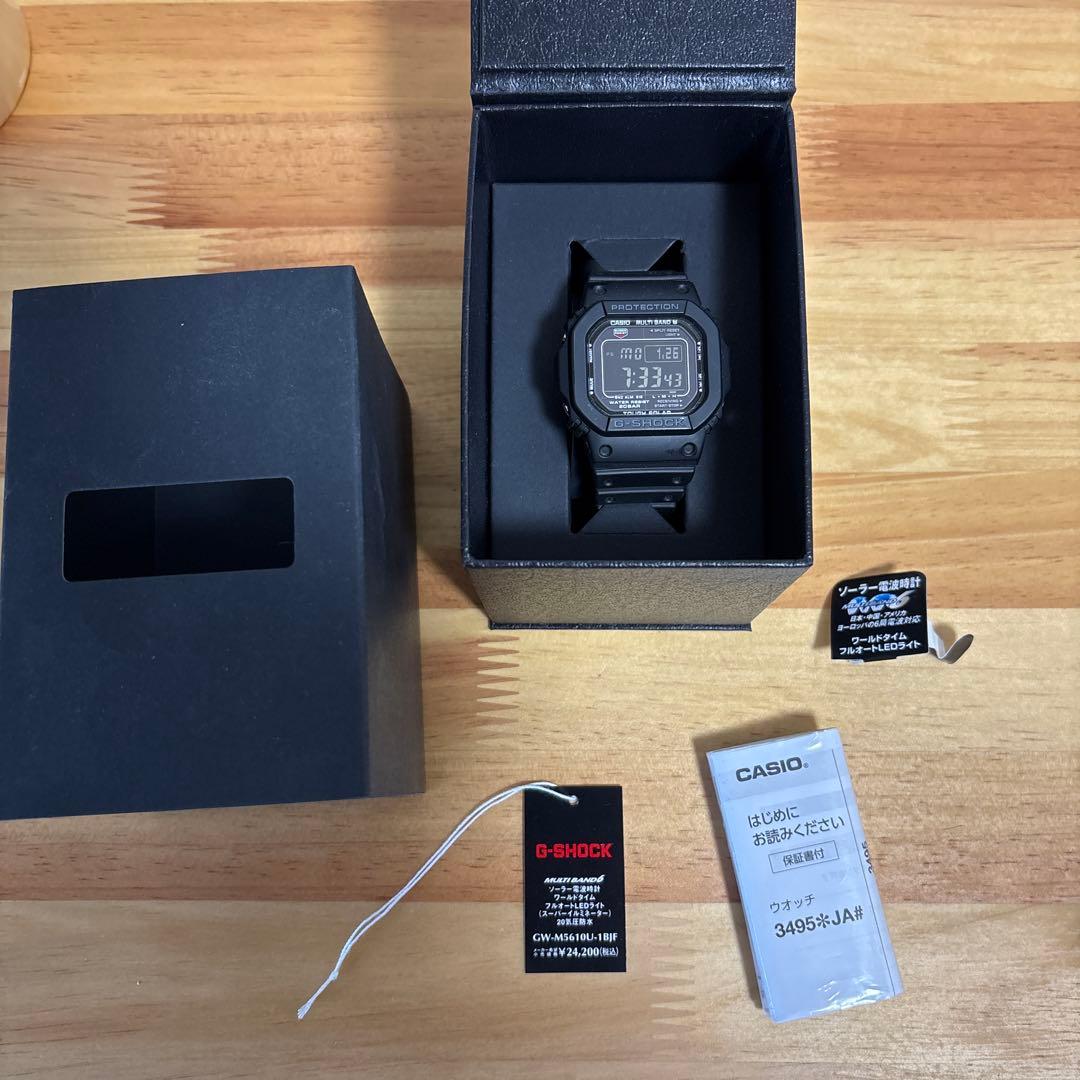 時計 G-SHOCK GW-M5610U-1BJ