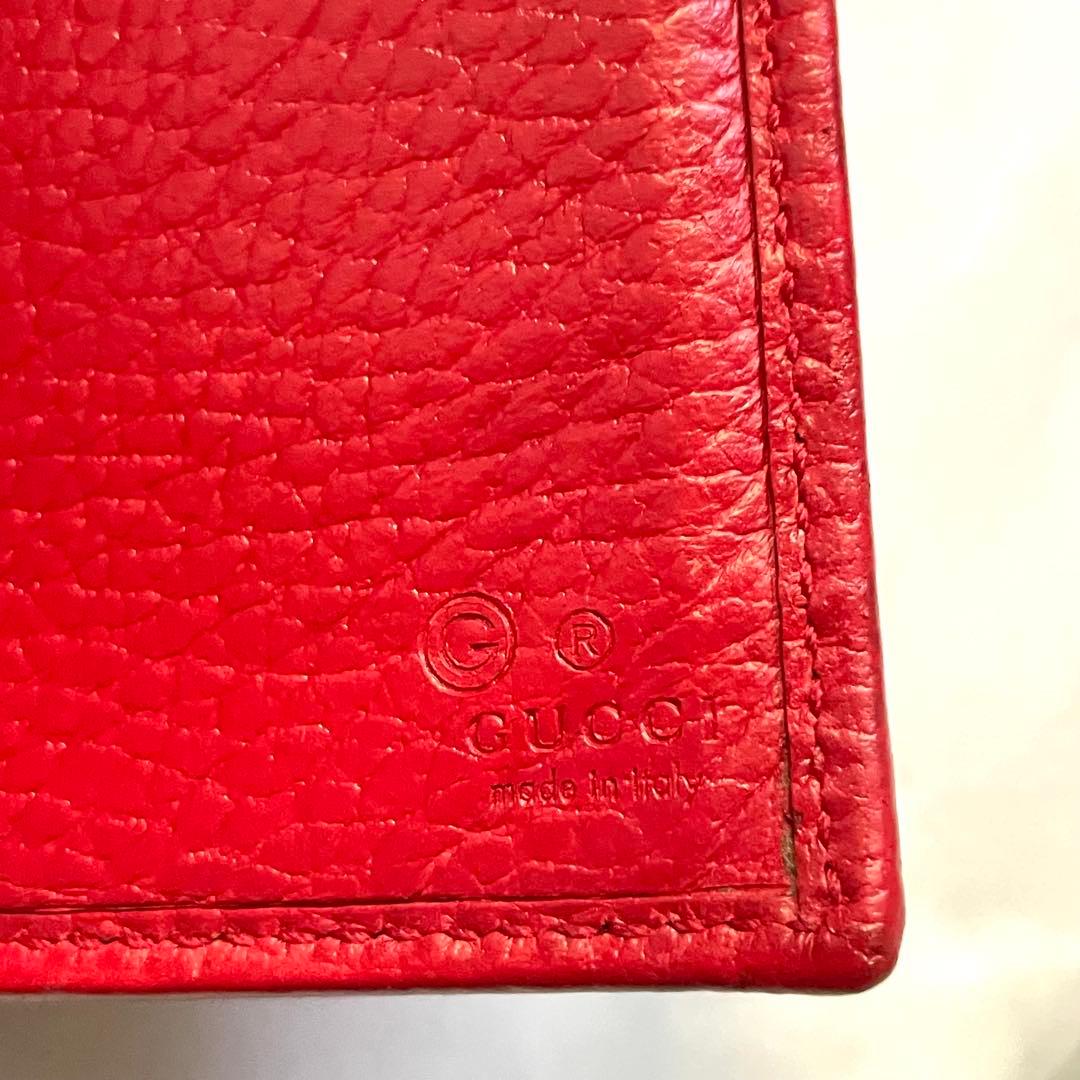 GUCCI グッチ　長財布　GG キャンバス　美品　2つ折り財布　0114-⑥
