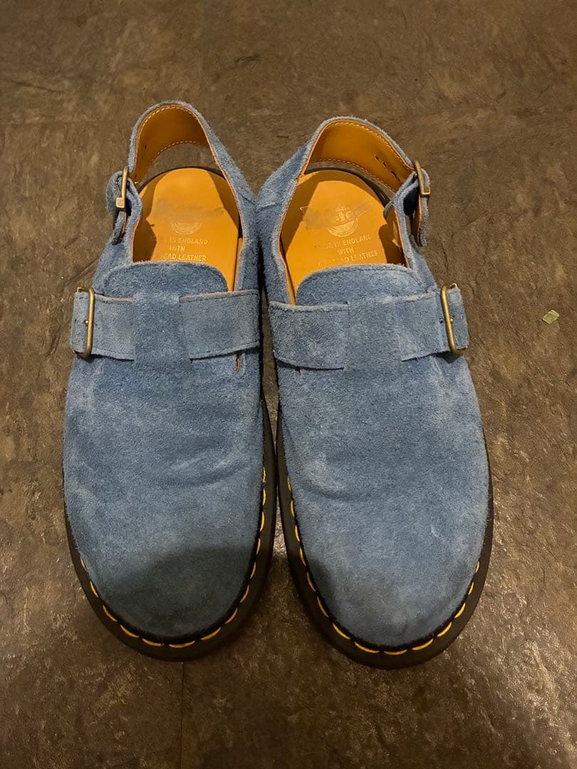 Dr. Martens サボ・クロッグサンダル ブルー 9 UK