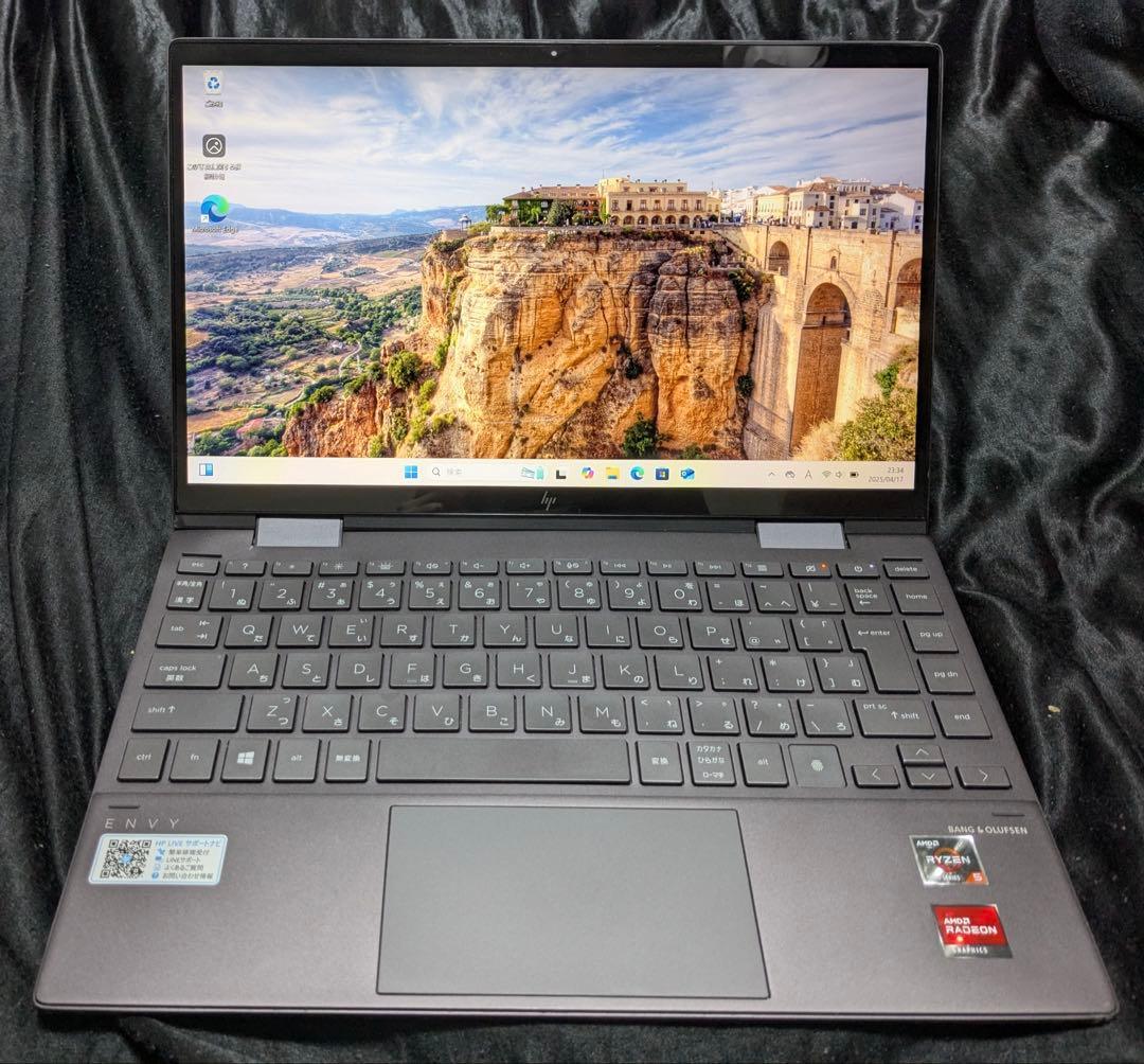 HP envy ×360 RYZEN 5600u 8gb 256gb